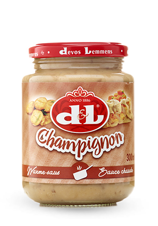 Mushroom Warm Sauce - Devos Lemmens Mushroom Warm Sauce - Devos Lemmens